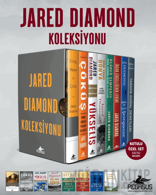 Jared Diamond Koleksiyonu Kutulu Özel Set (8 Kitap) (Ciltli) Jared Dia