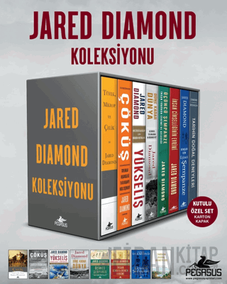 Jared Diamond Koleksiyonu Kutulu Özel Set (8 Kitap) Jared Diamond