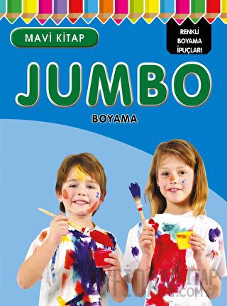 Jumbo Boyama - Mavi Kitap