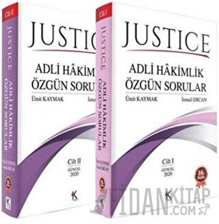 Justice Adli Hakimlik Özgün Sorular (2 Cilt Takım)