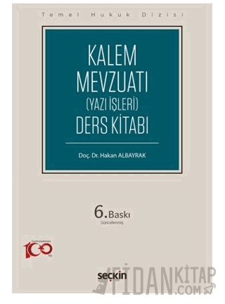 Kalem Mevzuatı Yazı İşleri Ders Kitabı