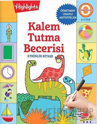 Kalem Tutma Becerisi Etkinlik Kitabı