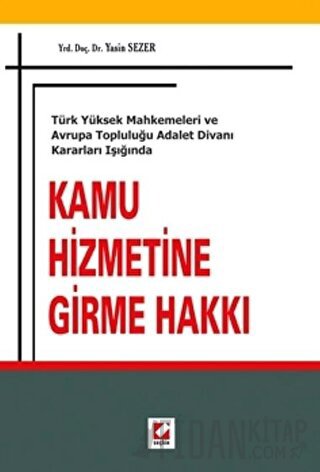 Kamu Hizmetine Girme Hakkı