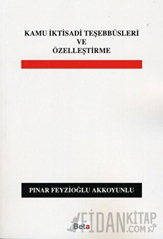 Kamu İktisadi Teşebbüsleri ve Özelleştirme