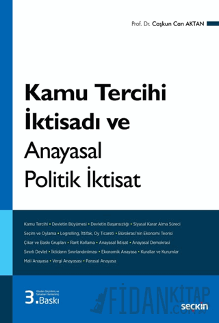 Kamu Tercihi İktisadı ve Anayasal Politik İktisat