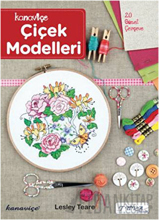 Kanaviçe Çiçek Modelleri