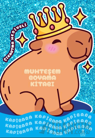 Kapibara - Muhteşem Boyama Kitabı