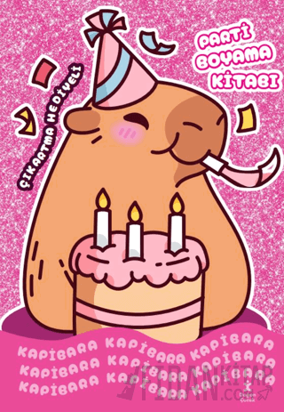 Kapibara - Parti Boyama Kitabı