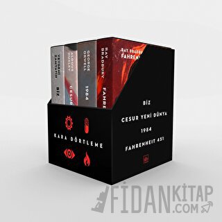 Kara Dörtleme Kutu Set (4 Kitap Takım) (Ciltli)