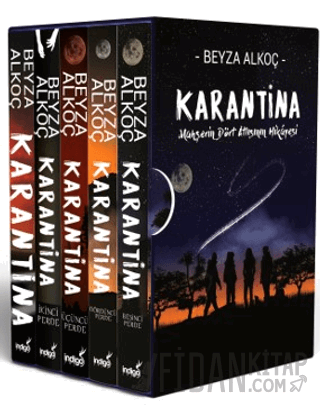 Karantina Serisi 5 Kitap (Kutulu) (Ciltli) Beyza Alkoç