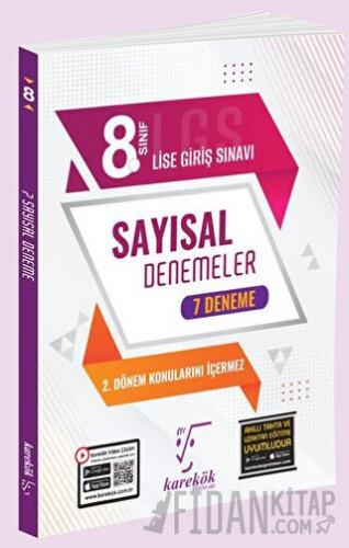 Karekök Yayınları 8. Sınıf LGS Sayısal 7 li Deneme Kolektif