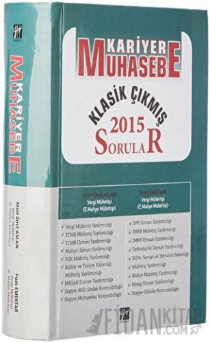 Kariyer Muhasebe Klasik Çıkmış Sorular 2015