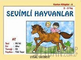 Karton Kitaplar 6 Sevimli Hayvanlar