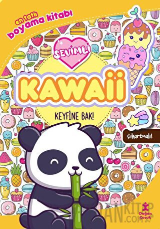 Kawaii Boyama Kitabı Keyfine Bak