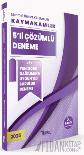Kaymakamlık 5’li Çözümlü Deneme