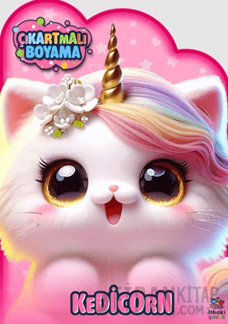 Kedicorn Zamanı – Çıkartmalı Boyama Kitabı