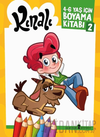 Kınalı 4 - 6 Yaş İçin Boyama Kitabı - 2