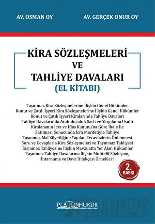 Kira Sözleşmeleri ve Tahliye Davaları - El Kitabı