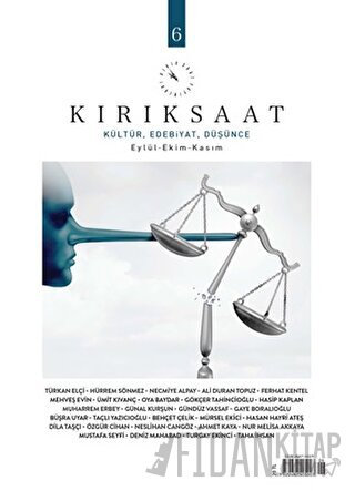 Kırık Saat Kültür, Edebiyat ve Düşünce Dergisi Sayı: 6 Eylül-Ekim-Kasım 2021