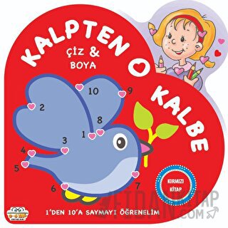 Kırmızı Kitap - Kalpten Kalbe - Çiz/Boya