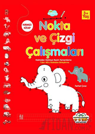 Kırmızı - Nokta Ve Çizgi Çalışmaları