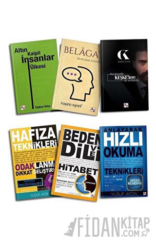 Kişisel Gelişim Seti (6 Kitap Takım)