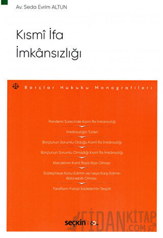 Kısmi İfa İmkansızlığı