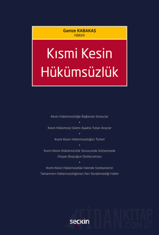 Kısmi Kesin Hükümsüzlük