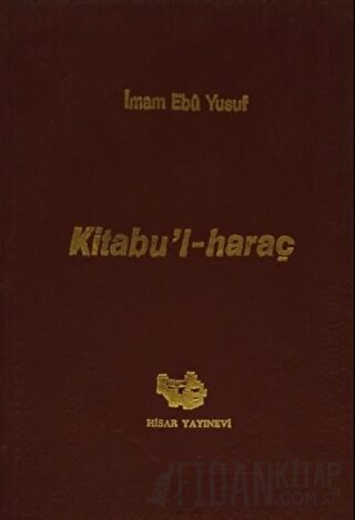 Kitabu’l-Haraç (Ciltli)