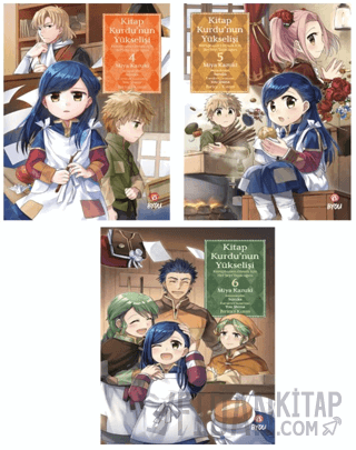 Kitap Kurdu'nun Yükselişi (3 Kitap Set) Miya Kazuki