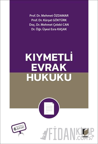 Kıymetli Evrak Hukuku