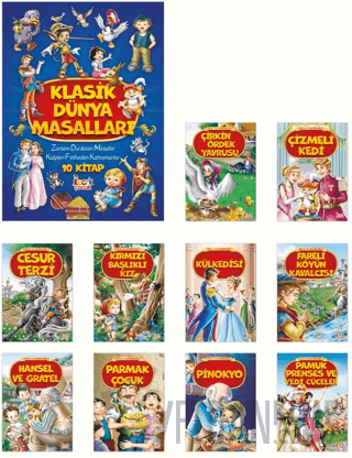 Klasik Dünya Masalları - (10 Kitap) Kolektif