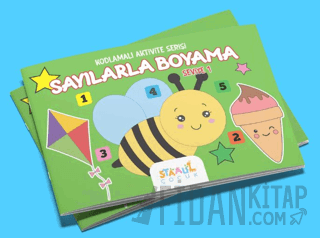 Kodlamalı Aktivite Serisi - Sayılarla Boyama Kitabı - Seviye 1