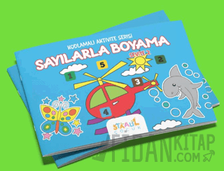 Kodlamalı Aktivite Serisi - Sayılarla Boyama Kitabı - Seviye 2