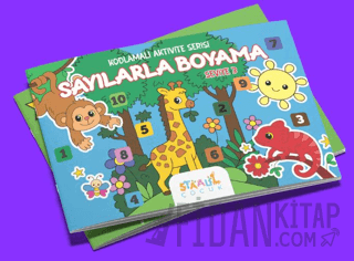 Kodlamalı Aktivite Serisi - Sayılarla Boyama Kitabı - Seviye 3