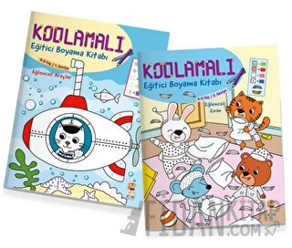 Kodlamalı Eğitici Boyama Kitabı 4-5 Yaş (2 Kitap Takım)