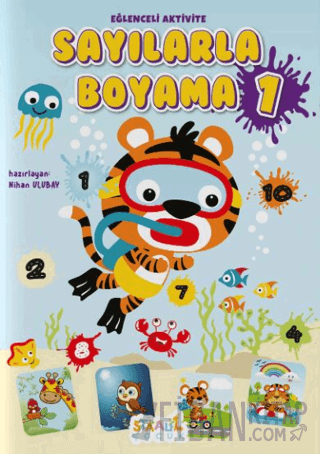 Kodlamalı Eğlenceli Aktivite - Sayılarla Boyama Kitabı 1