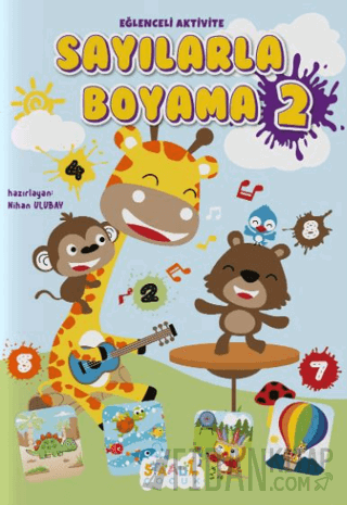 Kodlamalı Eğlenceli Aktivite - Sayılarla Boyama Kitabı 2