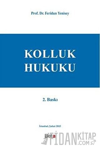 Kolluk Hukuku Feridun Yenisey
