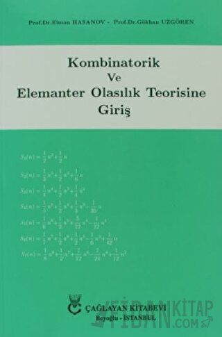 Kombinatorik ve Elemanter Olasılık Teorisine Giriş