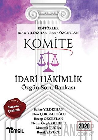 Komite İdari Hakimlik Tamamı Çözümlü Özgün Soru Bankası 2020