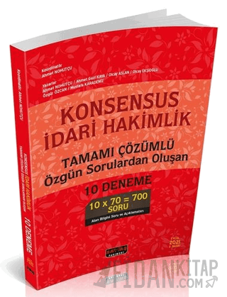 KONSENSUS İdari Hakimlik 10 Deneme
