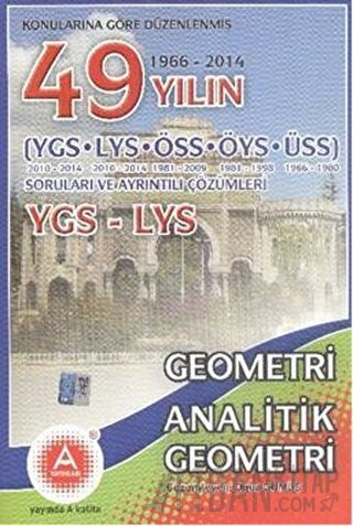 Konularına Göre Düzenlenmiş 50 Yılın YGS-LYS Geometri Analitik Geometr