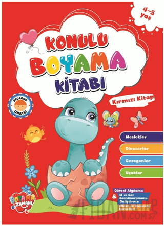Konulu Boyama Serisi-Yeşil Kitap 4-5 Yaş