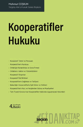 Kooperatifler Hukuku (Ciltli)