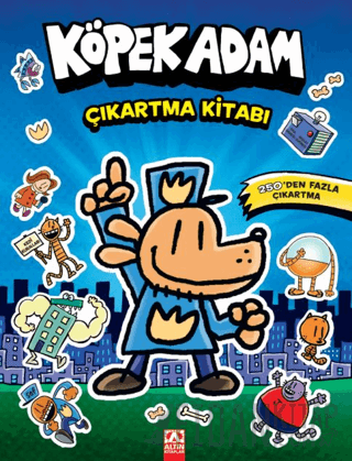 Köpek Adam Çıkartma Kitabı