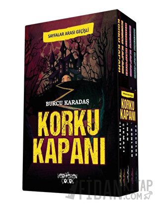Korku Kapanı Seti (5 Kitap Takım) (Ciltli) Burcu Karadaş