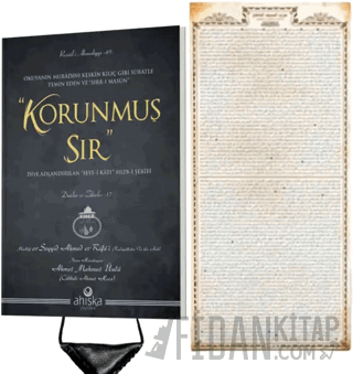 Korunmuş Sır Seti (Kitap-Levha-Korunmuş Sır Muskası) (Ciltli) Ahmet Ma