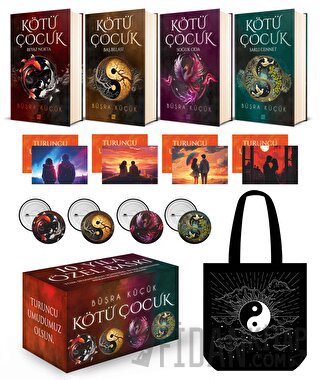 Kötü Çocuk Serisi 4 Kitap Takım (Kutulu Ciltli Set)