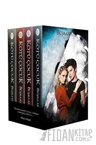 Kötü Çocuk Serisi Set (4 Kitap) (Ciltli) Büşra Küçük